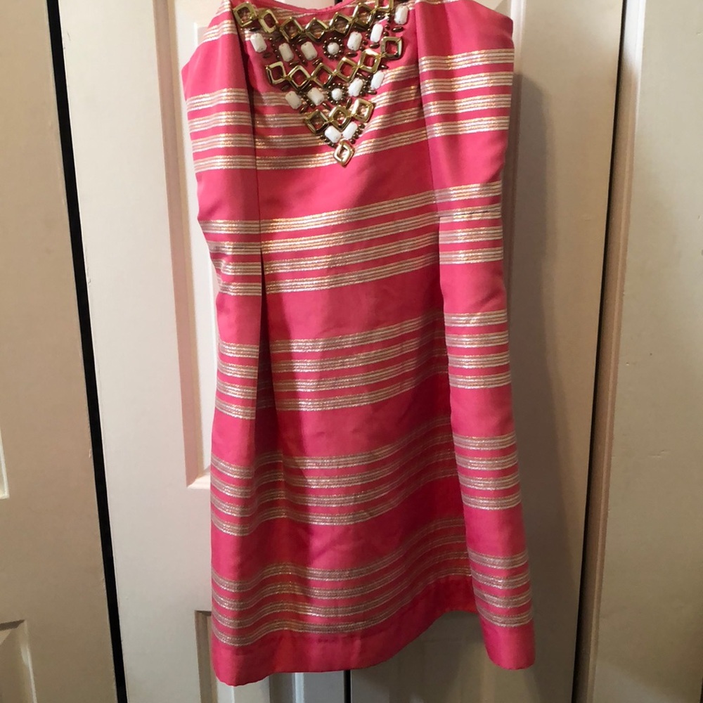 Strapless lilly Pulitzer